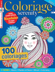 Livre Coloriage Serenity n°9 - Avec en bonus votre cahier spécial Mandalas Diverti Editions