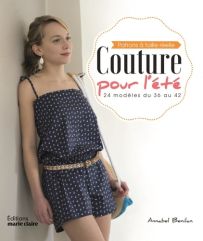 Couture pour l'été - 24 modèles du 36 au 42 - Annabel Benilan. Achat livre sur divertistore.com
