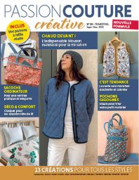 Passion Couture Créative 50 - 13 pour tous les styles - magazine de Diverti Editions - couverture