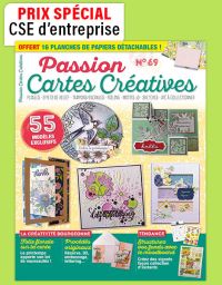 1 AN d'abonnement à Passion Cartes Créatives