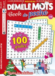 Petite revue facile à emporter avec une multitude de grilles et plus de 3000 mots à démêler - Achat magazine sur Divertistore