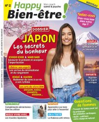 magazine Happy Bien-être n°2 - Les secrets du bien-être japonais - Diverti Editions