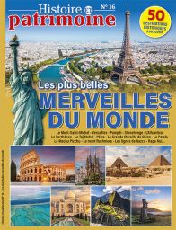 Parcourez le monde avec Histoire et Patrimoine n°16 à la découverte des plus belles merveilles - Achat magazine sur Divertistore.com