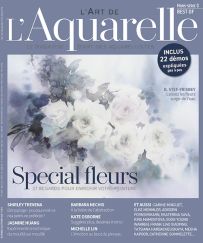 Découvrez le hors-série L’Art de l’Aquarelle – Spécial fleurs : 27 regards d’artistes et 22 démonstrations pas à pas pour enrichir votre pratique. - Achat magazine sur Divertistore.com