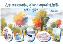 Les escapades d'une aquarelliste en Anjou - Naëhl - Autoédition - Achat livre sur Divertistore
