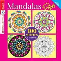 Mandalas Style n°13 - 100 motifs à colorier