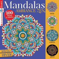 100 dessins à colorier livre Mandalas ambiance Zen n°12