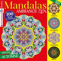 Rentrée Zen avec ce nouveau numéro de Mandalas Ambiance Zen autour de l'automne - Achat magazine Divertistore