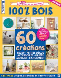 mes aventures créatives magazine bois créations récup déco rangement diy