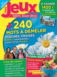 Mes JEUX bien-être : Mots à démêler, fléchés, croisés, sudoku, anagramme…