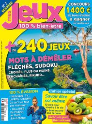 Mes JEUX bien-être 02 : Plus de 240 jeux - Diverti Editions