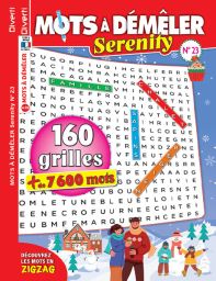 Mots à démêler Serenity 23 - Plus de 7600 mots à découvrir - couverture