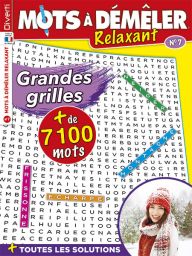 Mots à démêler Relaxant n°6 - Spécial Grandes Grilles