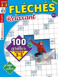 Magazine Fléchés Relaxant 02 - 100 grilles Niveau 2-3 - Diverti Editions
