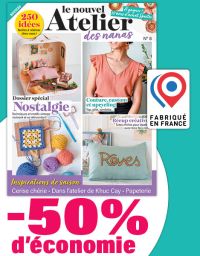 Abonnement 1 AN à -50% - Le Nouvel Atelier des Nanas