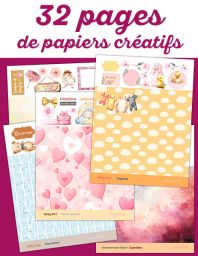 32 saynètes imprimées - Thème anniversaire, garçon, fille, layette