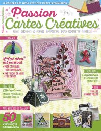 magazine passion cartes créatives pliages embossages pocket letter art déco années folles