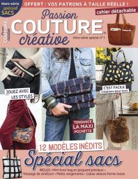 coudre sacs pochettes cabas tote bag Passion Couture Créative hors-série
