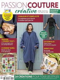 Passion Couture Créative 51 - Coudre l’Hiver : Créativité, Douceur et Paillettes