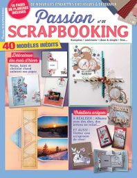 Le magazine Passion Scrapbooking n°96 + les planches de papiers créatifs