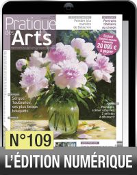 Une nouvelle maquette pour ce magazine printanier : Toutounov ouvre la bal, les couleurs de Gilles Durand éclatent, Marie-Hélène Yernaux dévoile ses secrets de pastelliste, et le guide pratique s'intéresse à votre atelier.