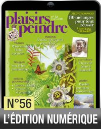 Le téléchargement du magazine Plaisirs de peindre n°56 : démos pratiques pour peindre et s'inspirer, conseils de pros… un numéro qui explore toutes les possibilités de la peinture artistique !