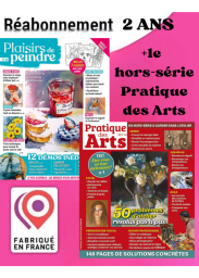Réabonnement Plaisirs de Peindre (8 numéros) + 1 Hors-série spécial Pratique des Arts