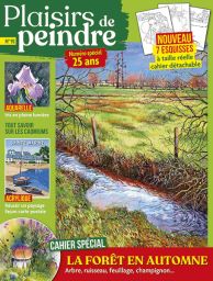 magazine Plaisirs de Peindre n°92 Numéro spécial 25 ans Diverti editions