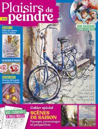 magazine Plaisirs de Peindre n°94 - Avec les esquisses à taille réelle diverti editions