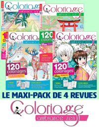 Collection 2020 complète - Coloriage Ambiance ZEN