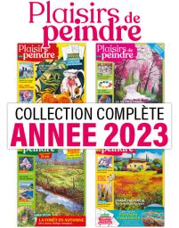 Collection 2023 complète - Plaisirs de Peindre : 4 numéros collectors