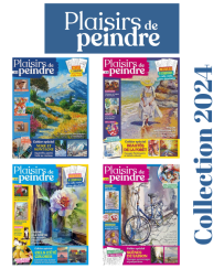 Collection 2024 complète - Plaisirs de Peindre : 4 numéros collectors