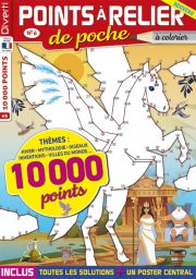 53 dessins de 129 à 364 points, voici ce que vous propose Points à relier de poche - Achat magazine sur Divertistore