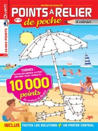 Points à relier de Poche 17 - A colorier - Festival des animaux, Au frais, Bretagne, Soleil...