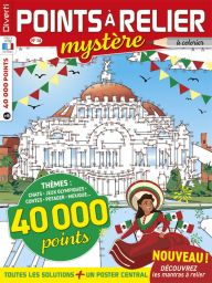 Découvrez les grilles de points à relier proposées par ce nouveau numéro de Points à relier Mystère n°16 - Achat magazine sur Divertistore