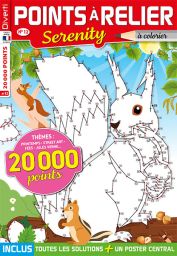 Points à relier n°12 autour des thèmes du Printemps, du Street Art, des fées et de Jules Verne pour des heures de détente et de lâcher-prise - Achat magazine sur Divertistore.com