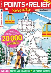 Points à Relier Serenity 19 - Thèmes : Animaux, monuments, fleurs, contes, décoration - Achat sur Divertistore.com
