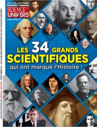 Les collections de science et univers hors-série n°1 : les 34 grands scientifiques qui ont marqués l'histoire Achat Diverti Store couverture