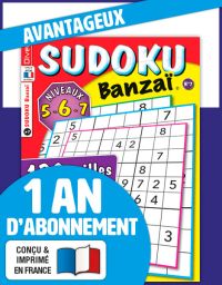 Abonnement 1 AN à SUDOKU Super Book