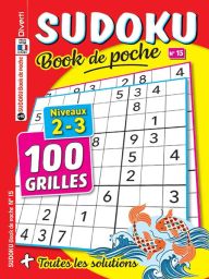 Sudoku Book de poche numéro 15 - Niveaux 2-3