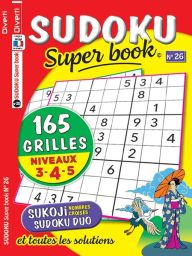 SUDOKU Super book 26 - Niveaux 3-4-5 