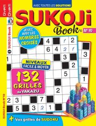 Sukoji Book n°9 - Niveaux facile et moyen - magazine en vente sur Divertistore.com