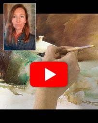 Exercices à l'aquarelle - VIDEO de Janine Gallizia