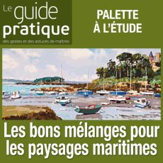 Les bons mélanges pour les paysages maritimes à l'huile - Guide Pratique Numérique