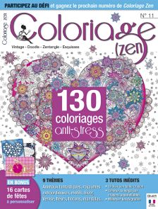 Coloriage Zen n°11 - Coloriages anti-stress - Diverti Editions