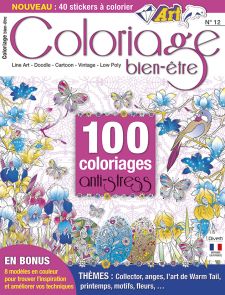 Livre de coloriage anti stress