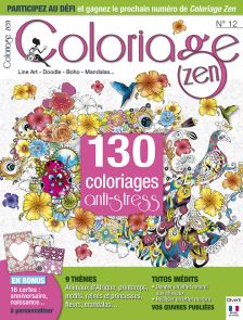 Livre de coloriage anti stress
