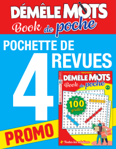 4 magazines Démêle Mots Book de Poche. Achat jeux sur divertistore.com