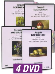 DVD video Serguei Toutounov oil painting