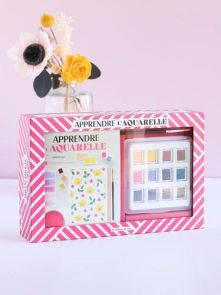 Coffret Apprendre l'aquarelle - Valérie Jay - 9782756541433
